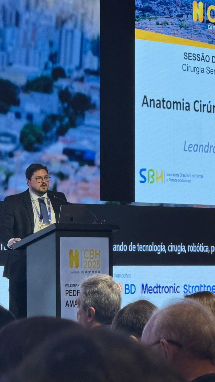 Dr. Pedro Amaral no Congresso Brasileiro de Hérnia